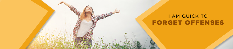 I am quick to forget Offenses – Life Coach